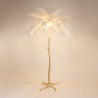 Lampa podłogowa EMU pióra białe 170 cm ST-DN127-F white Step into Design