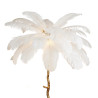 Lampa podłogowa EMU pióra białe 170 cm ST-DN127-F white Step into Design