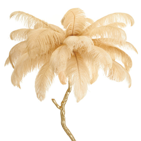 Lampa podłogowa EMU pióra beżowe 150 cm ST-DN128-F beige Step into Design