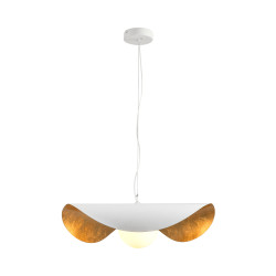 Lampa wisząca ENZO biało złota 40 cm ST- F22020601-D40 white Step into Design
