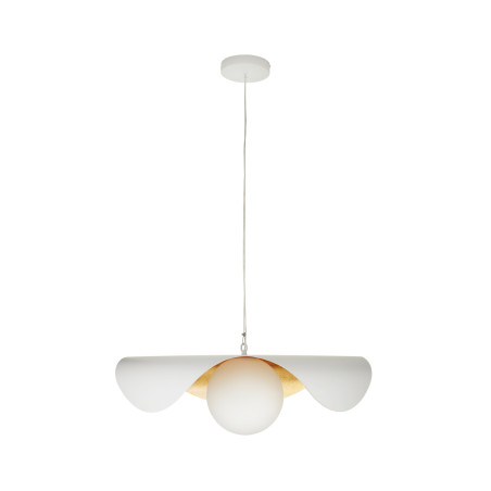 Lampa wisząca ENZO biało złota 40 cm ST- F22020601-D40 white Step into Design