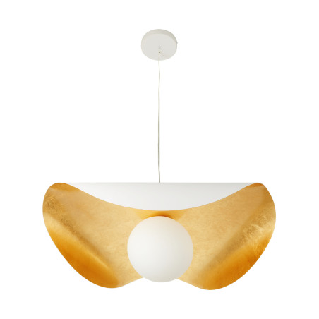 Lampa wisząca ENZO biało złota 60 cm ST-F22020601-D60 white Step into Design