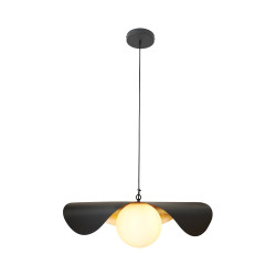 Lampa wisząca ENZO czarno złota 80 cm ST-F22020601-D80 black Step into Design