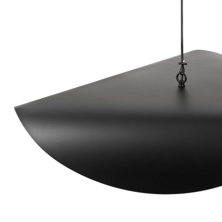 Lampa wisząca ENZO czarno złota 80 cm ST-F22020601-D80 black Step into Design