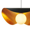 Lampa wisząca ENZO czarno złota 80 cm ST-F22020601-D80 black Step into Design
