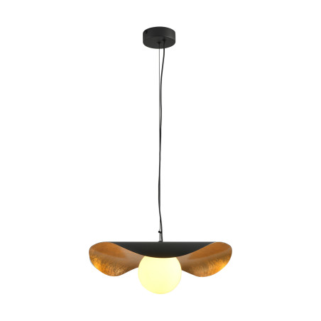 Lampa wisząca ENZO czarno złota 80 cm ST-F22020601-D80 black Step into Design