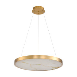 Lampa wisząca ALCHEMY LED złoty alabaster 60 cm ST-MD2407 Step into Design
