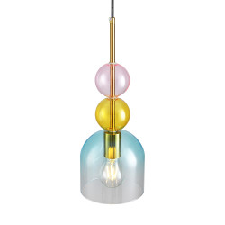 Lampa wisząca PASTELLO BLUE kolorowa 15 cm ST-DN345A Step into Design