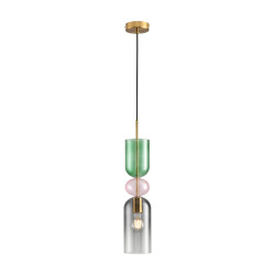 Lampa wisząca PASTELLO GREEN szklana kolorowa 11 cm ST-DN399B Step into Design