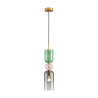 Lampa wisząca PASTELLO GREEN szklana kolorowa 11 cm ST-DN399B Step into Design
