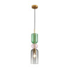 Lampa wisząca PASTELLO GREEN szklana kolorowa 11 cm ST-DN399B Step into Design