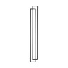Lampa ścienna SYMMETRY-200 LED czarna 200 cm ST-MD1027L Step into Design