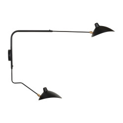 Lampa ścienna CRANE-2W S czarna 110 cm W8702-S Step into Design