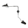 Lampa ścienna CRANE-2W S czarna 110 cm W8702-S Step into Design