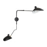 Lampa ścienna CRANE-2W S czarna 110 cm W8702-S Step into Design
