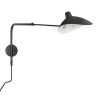 Lampa ścienna CRANE-2W S czarna 110 cm W8702-S Step into Design
