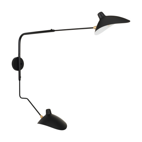 Lampa ścienna CRANE-2W S czarna 110 cm W8702-S Step into Design