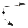 Lampa ścienna CRANE-2W S czarna 110 cm W8702-S Step into Design
