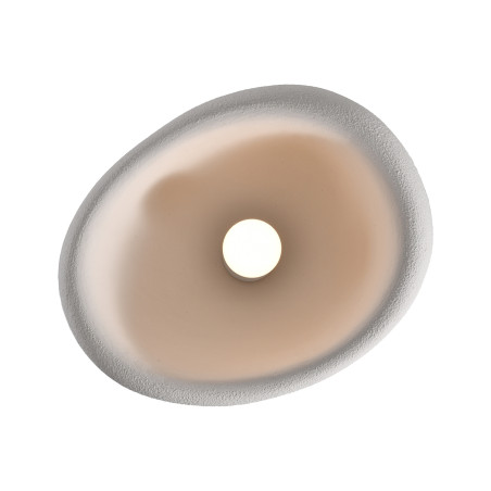 Plafon sufitowy STONE biały 50 cm DN426-50C Step into Design