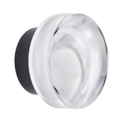 Lampa ścienna CARMELLO LED transparentna czarna 13,5 cm ST-DL-8535 black Step into Design
