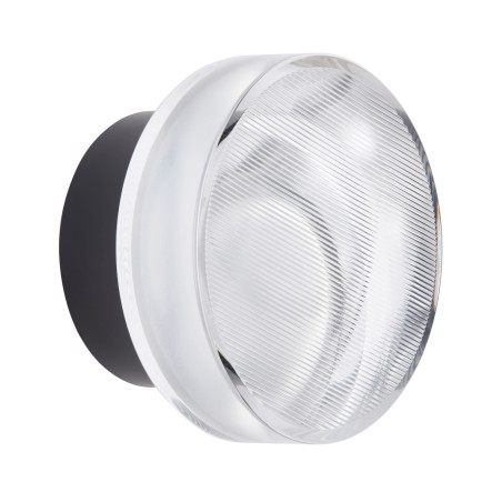 Lampa ścienna CARMELLO LED transparentna czarna 13,5 cm ST-DL-8535 black Step into Design