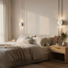 Lampa ścienna CARMELLO LED transparentna czarna 13,5 cm ST-DL-8535 black Step into Design