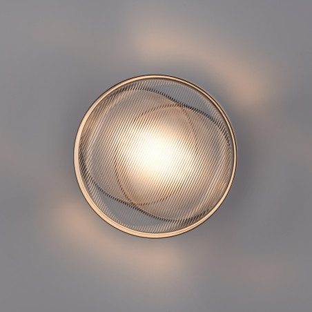 Lampa ścienna CARMELLO LED transparentna czarna 13,5 cm ST-DL-8535 black Step into Design