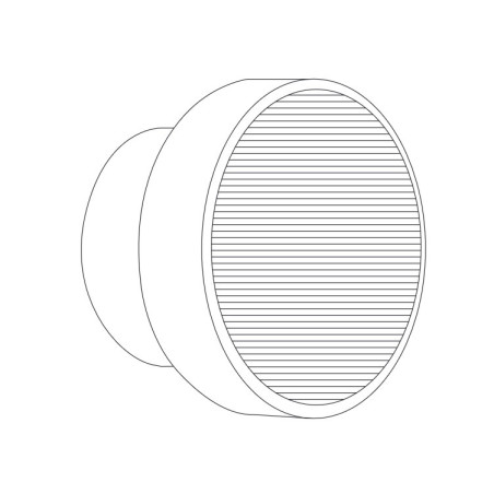 Lampa ścienna CARMELLO LED transparentna czarna 13,5 cm ST-DL-8535 black Step into Design
