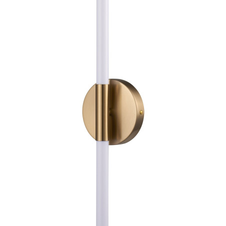 Lampa ścienna LED FELIX biało-złota 100 cm - nowoczesny kinkiet ST-DL8547 gold Step into Design