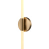 Lampa ścienna LED FELIX biało-złota 100 cm - nowoczesny kinkiet ST-DL8547 gold Step into Design