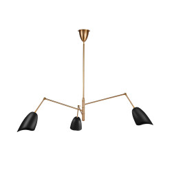 Lampa wisząca RAGNO czarna 150 cm ST-8625P black Step into Design