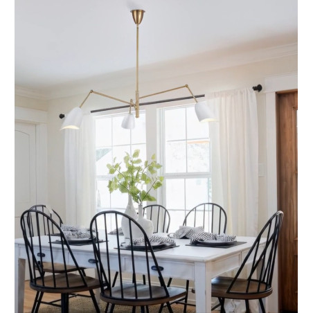Lampa wisząca RAGNO biała 150 cm ST-8625P white Step into Design