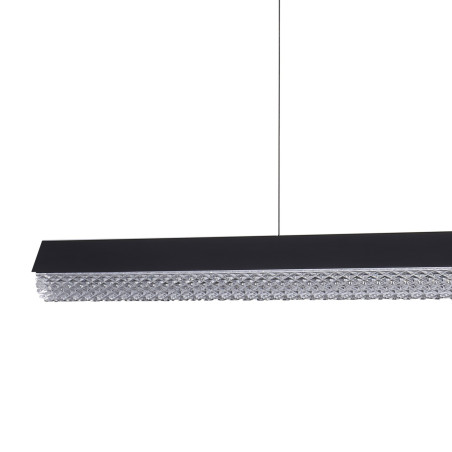 Lampa wisząca LED ANABELLA czarna 120 cm - nowoczesna do salonu, jadalni i biura ST-8501 black Step into Design