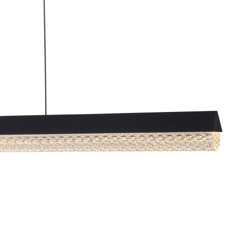 Lampa wisząca LED ANABELLA czarna 120 cm - nowoczesna do salonu, jadalni i biura ST-8501 black Step into Design