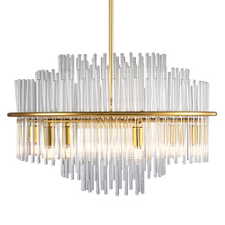 Lampa wisząca LUXORIA złota 50*35 cm ST-8530 gold Step into Design