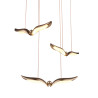 Lampa wisząca GUFO 3 LED różowe złoto 36 cm ST-DL8506 Step into Design