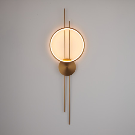 Lampa ścienna ECLIPTICA LED złota 100 cm ST-DL8532 Step into Design