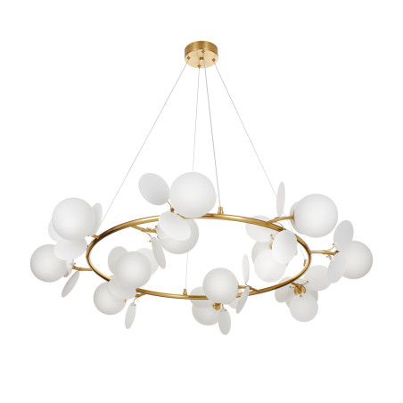 Lampa wisząca CHIC biało złota 105 cm - nowoczesna lampa do salonu ST-DL-2969 Step into Design