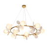 Lampa wisząca CHIC biało złota 105 cm - nowoczesna lampa do salonu ST-DL-2969 Step into Design