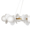 Lampa wisząca CHIC biało złota 105 cm - nowoczesna lampa do salonu ST-DL-2969 Step into Design