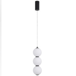 Lampa wisząca PERLA LED czarna 12 cm ST-CP231222-3L black Step into Design
