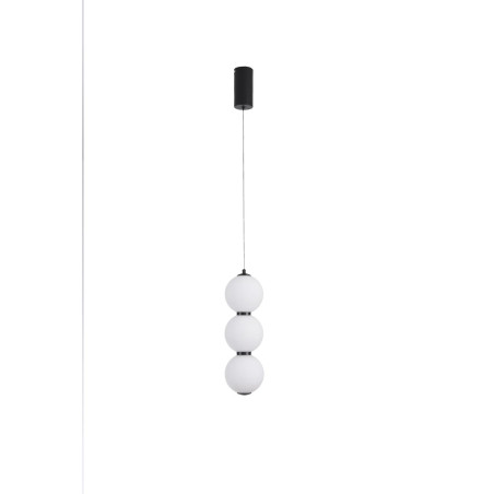 Lampa wisząca PERLA LED czarna 12 cm ST-CP231222-3L black Step into Design