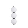 Lampa wisząca PERLA LED czarna 12 cm ST-CP231222-3L black Step into Design