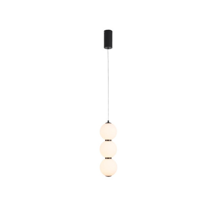 Lampa wisząca PERLA LED czarna 12 cm ST-CP231222-3L black Step into Design