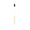 Lampa wisząca PERLA LED czarna 12 cm ST-CP231222-3L black Step into Design