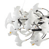 Lampa wisząca BOTANIKA czarno biała 150 cm XY080P-150 black Step into Design