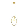 Lampa wisząca Bella złota 25 cm DP0001A-250R Step into Design