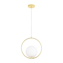 Lampa wisząca COSTA ROUND złota 35 cm DP0001A-350R Step into Design