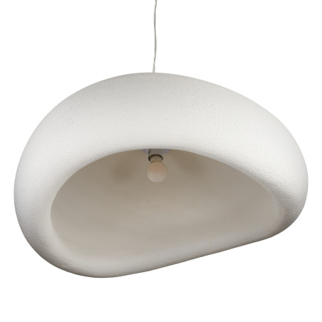 Lampa wisząca STONE biała 80 cm DN426-800 Step into Design