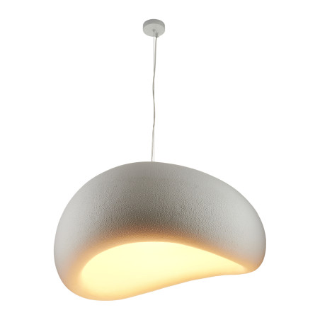 Lampa wisząca STONE biała 80 cm DN426-800 Step into Design